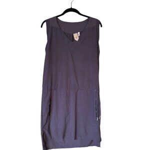 IndyGena Sleeveless‎ Utility Dress Size M Plum Stretch Outdoor Hiking Travel